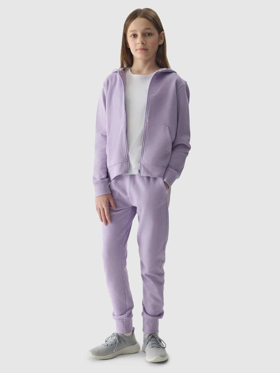 4F SWEATSHIRT, LIGHT VIOLET jacket