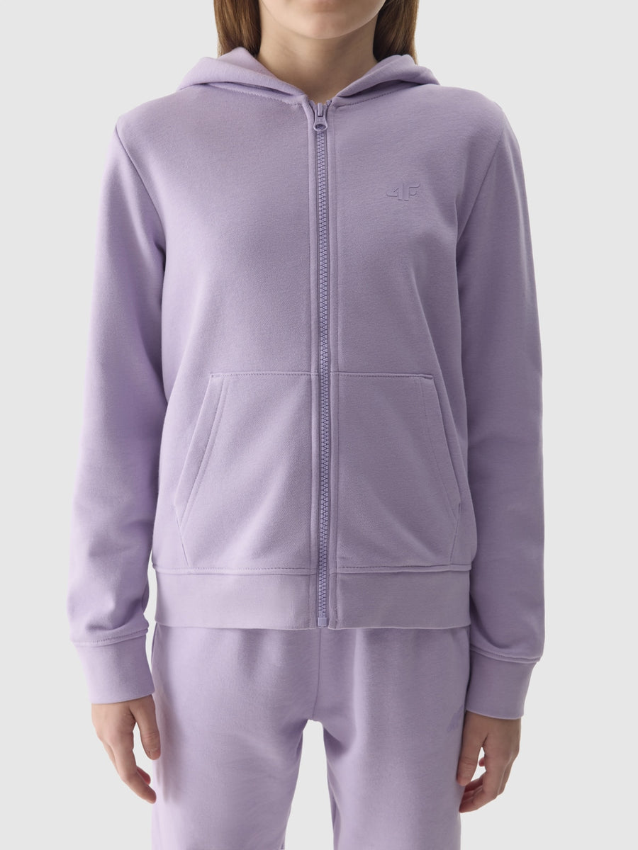 4F SWEATSHIRT, LIGHT VIOLET jacket