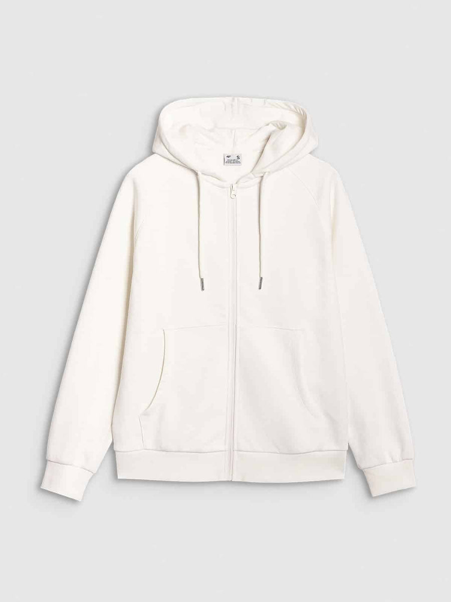 4F SWEATSHIRT, OFF WHITE