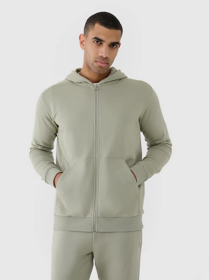 4F SWEATSHIRT, OLIVE/1584