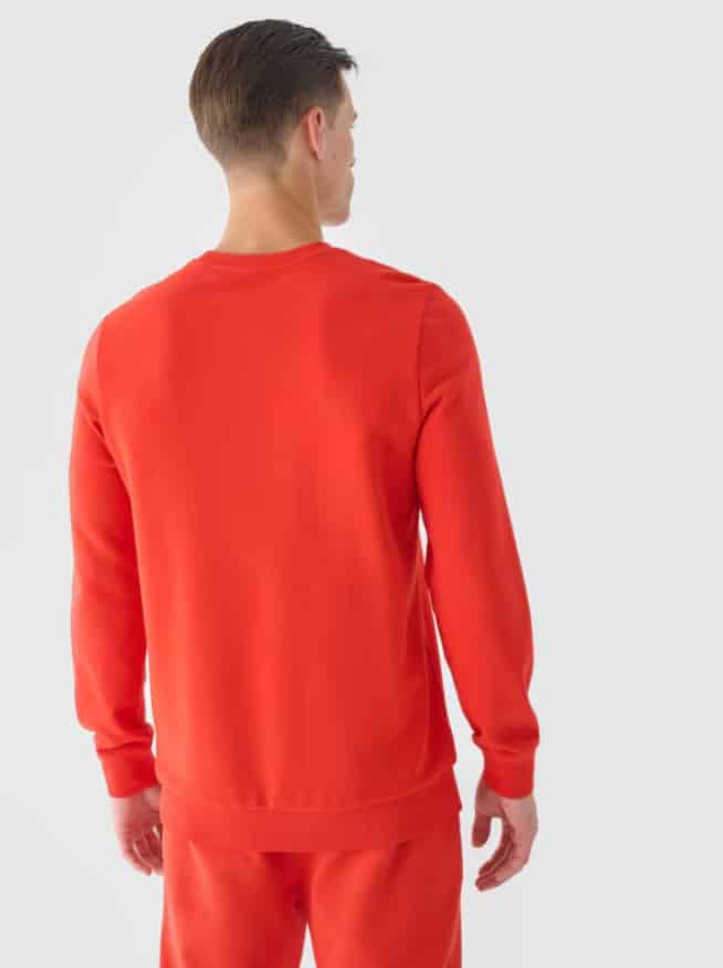 4F SWEATSHIRT, ORANGE