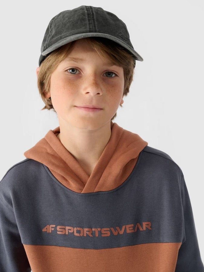 4F SWEATSHIRT, PALE CORAL