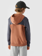 4F SWEATSHIRT, PALE CORAL