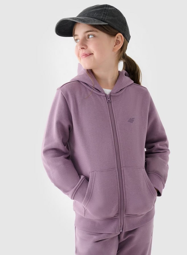 4F SWEATSHIRT, VIOLET