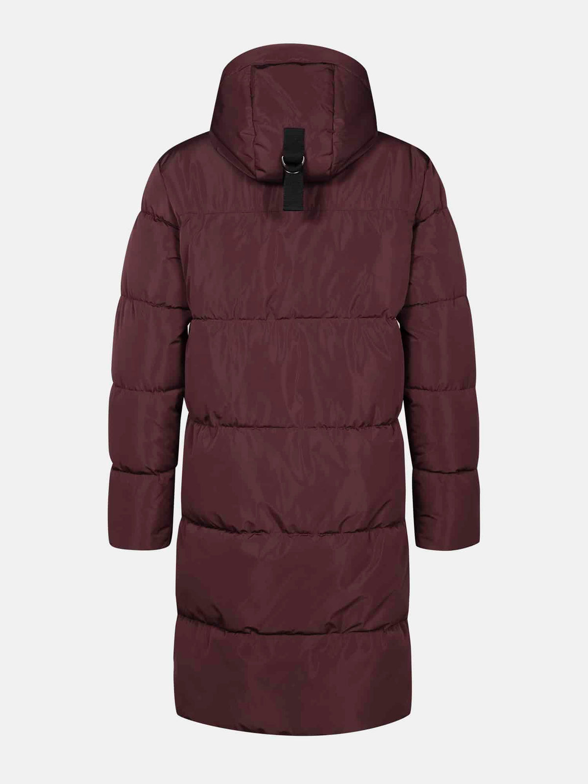 sammal w insulated parka jacket fudge maroon red ha 065 0574 c68 3