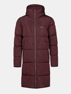 sammal wplus insulated parka jacket fudge maroon red ha 065 0602 c68