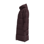 sammal wplus insulated parka jacket fudge maroon red ha 065 0602 c68