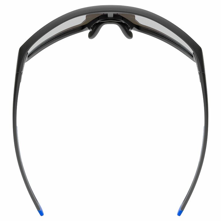uvex skyryse, black matt/mir.blue