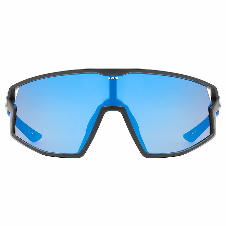 uvex skyryse, black matt/mir.blue