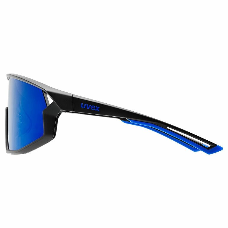 uvex skyryse, black matt/mir.blue