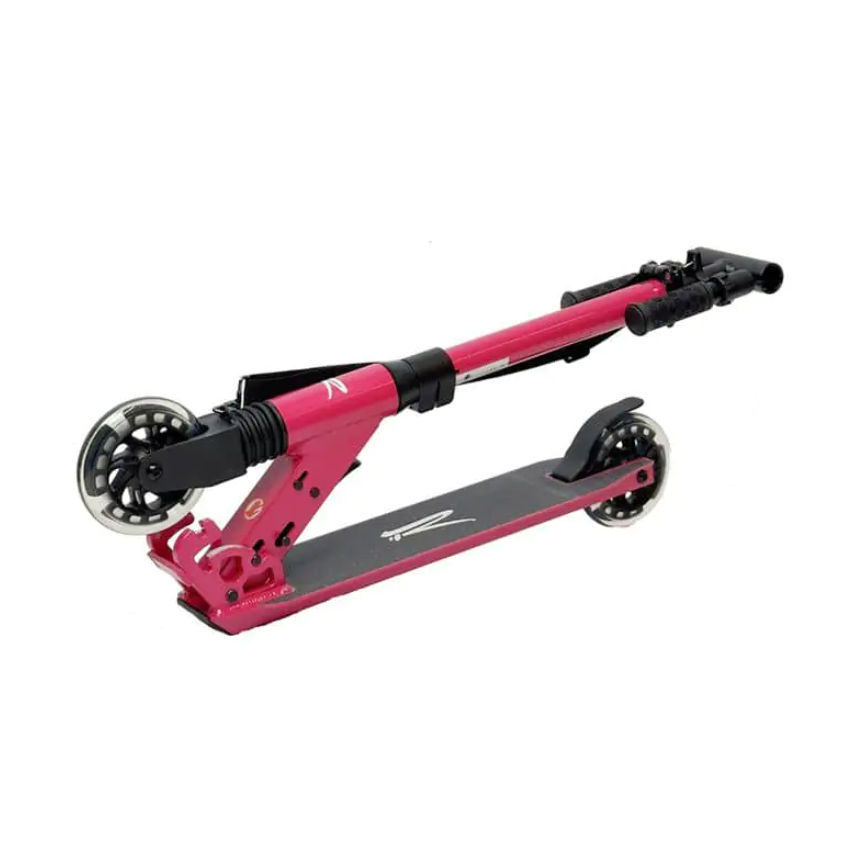 skrejritenis rideoo 120 city scooter led pink ri 104640