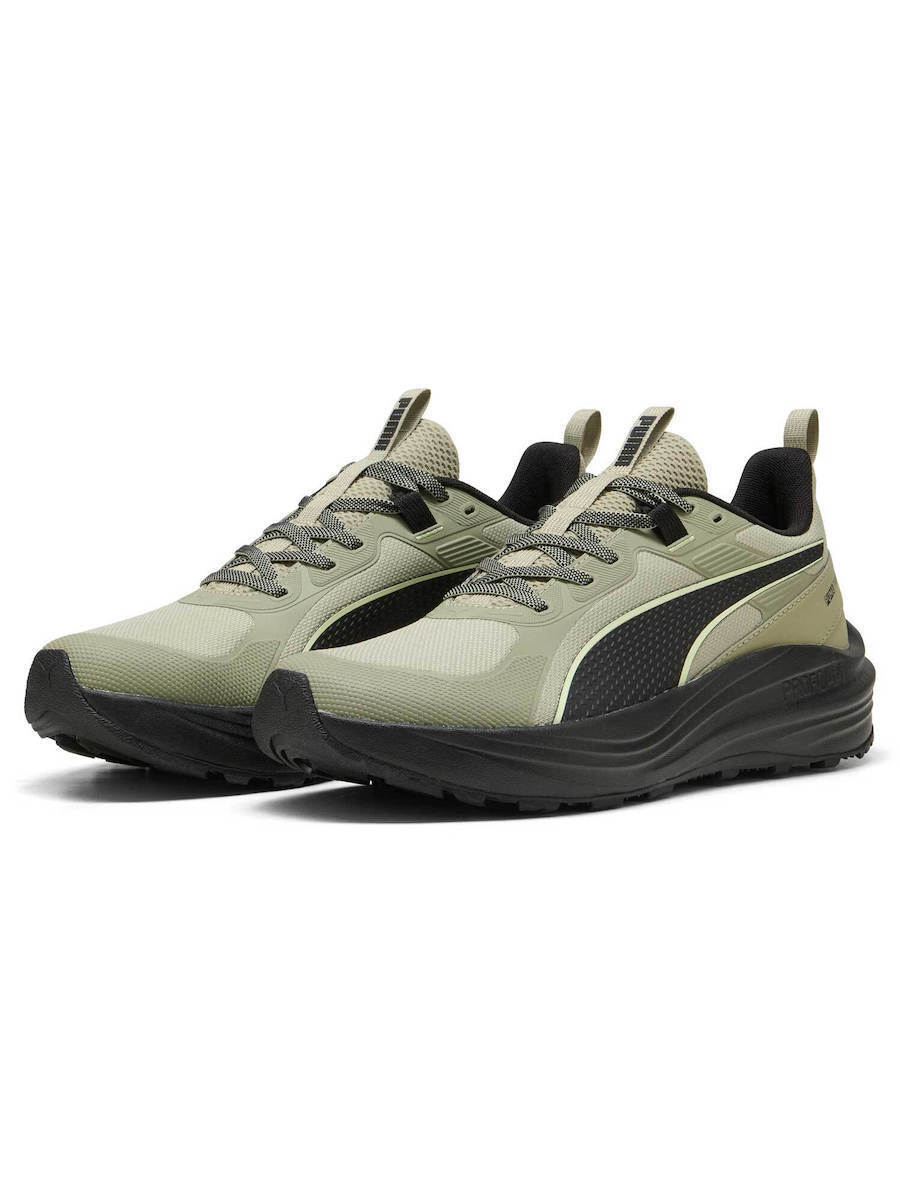 skriešanas apavi flare pro trail lux army puma black appl pu 311732 15 1