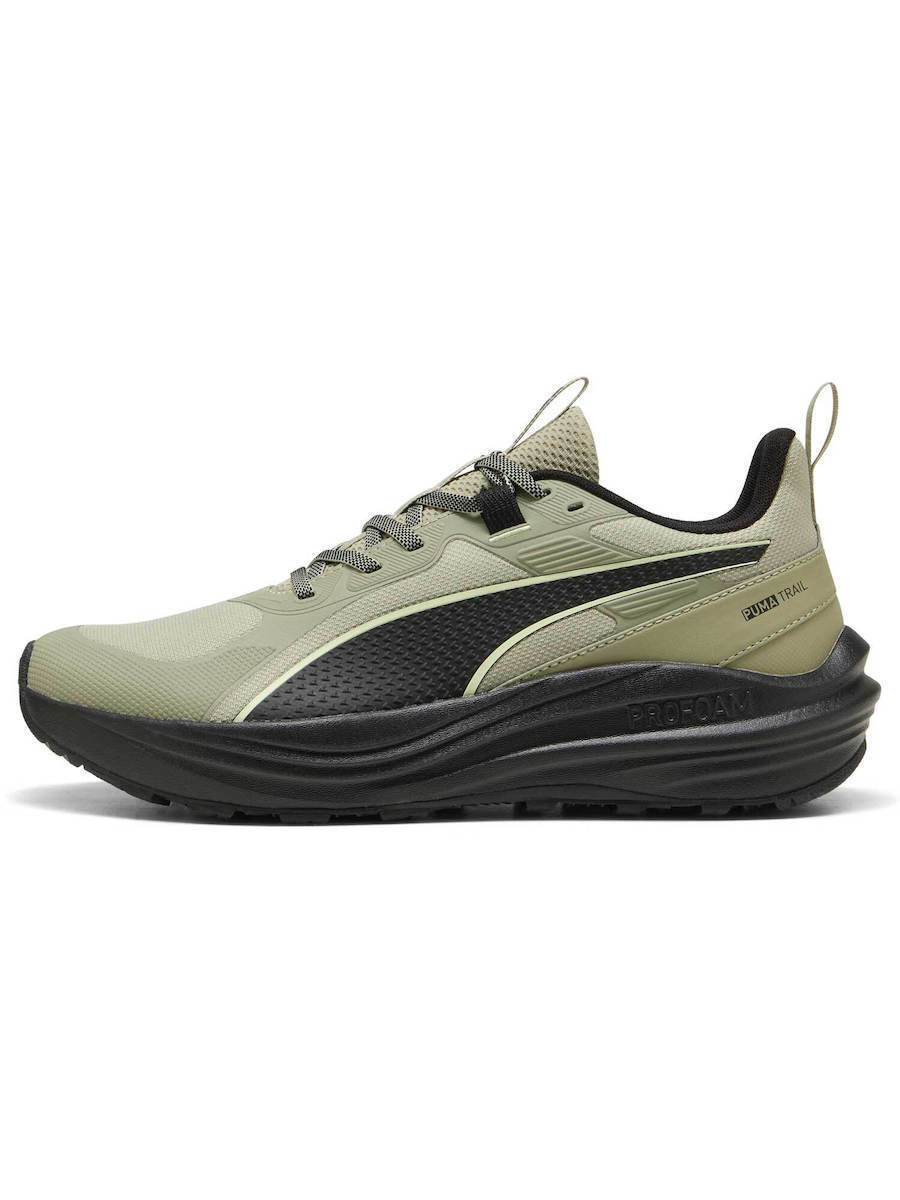 skriešanas apavi flare pro trail lux army puma black appl pu 311732 15