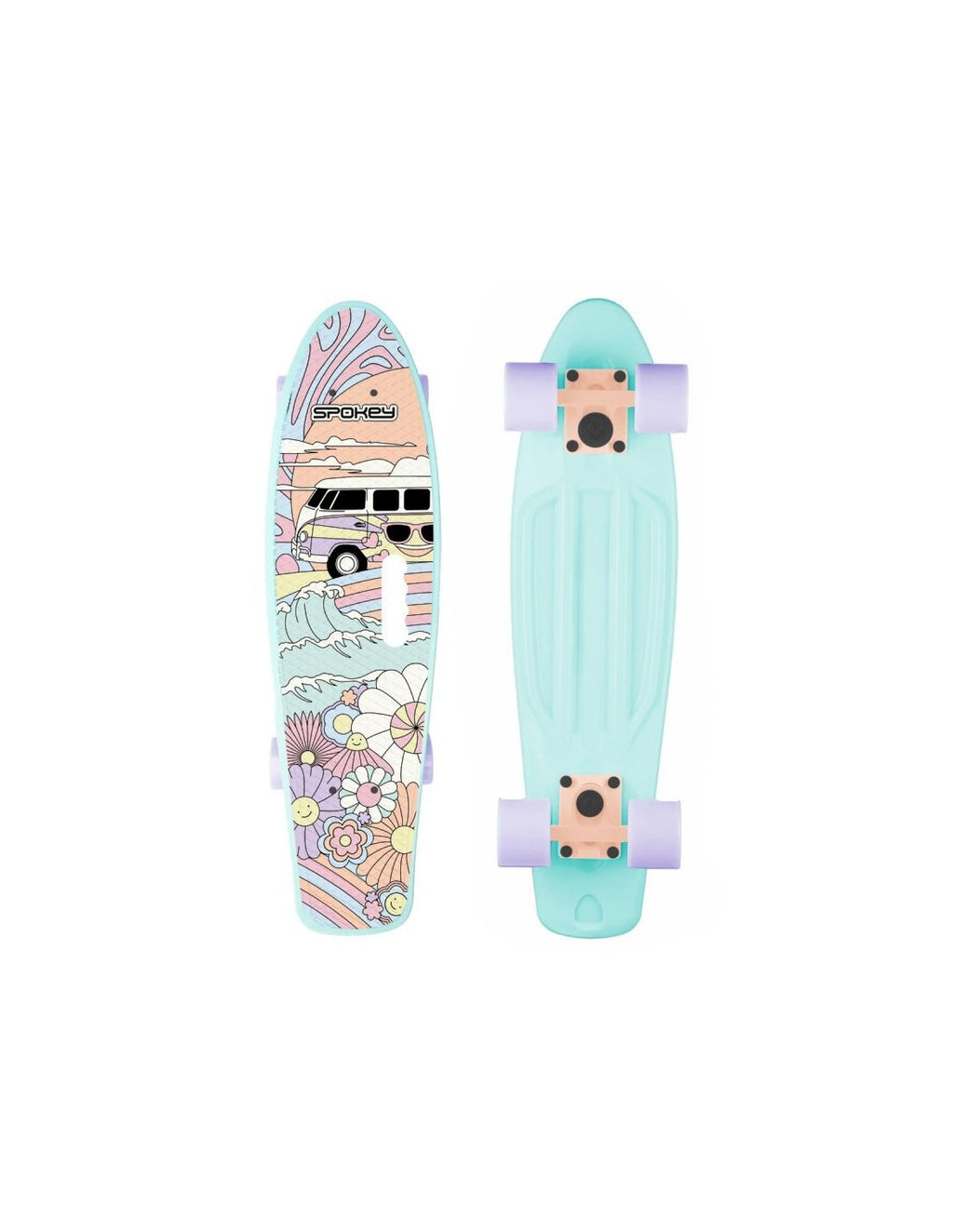 skrituļdēlis groovy fish skateboard spo 944592