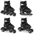 skrituļslidas 4one roller skates 4w1 34 38bk spo 944646