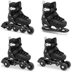 skrituļslidas 4one roller skates 4w1 34 38bk spo 944646