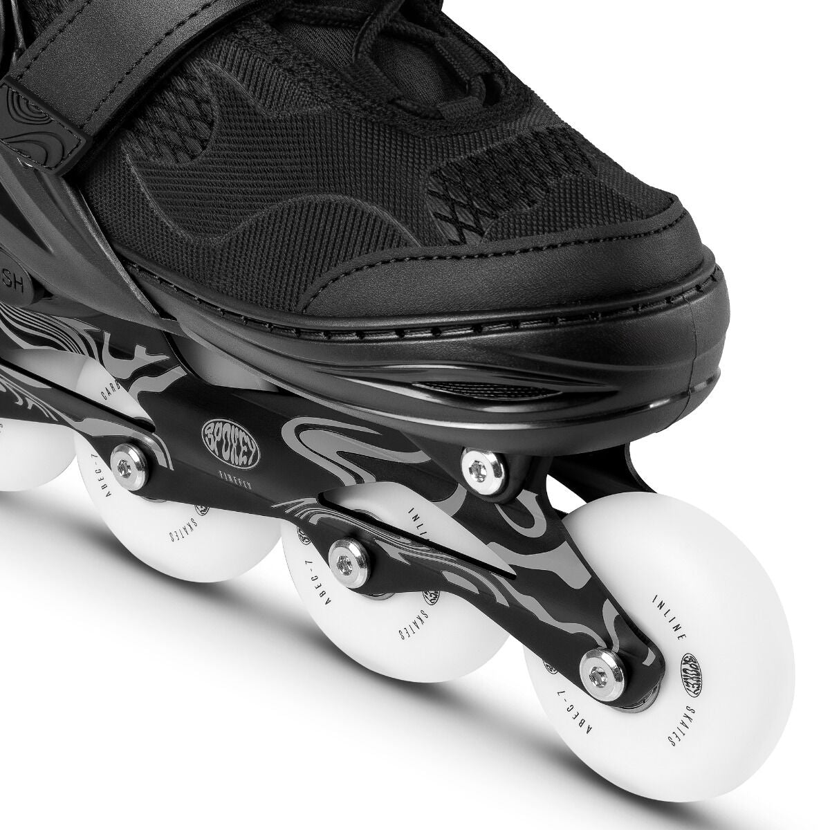 skrituļslidas firefly roller skates 35 38 bk wh spo 946367 1