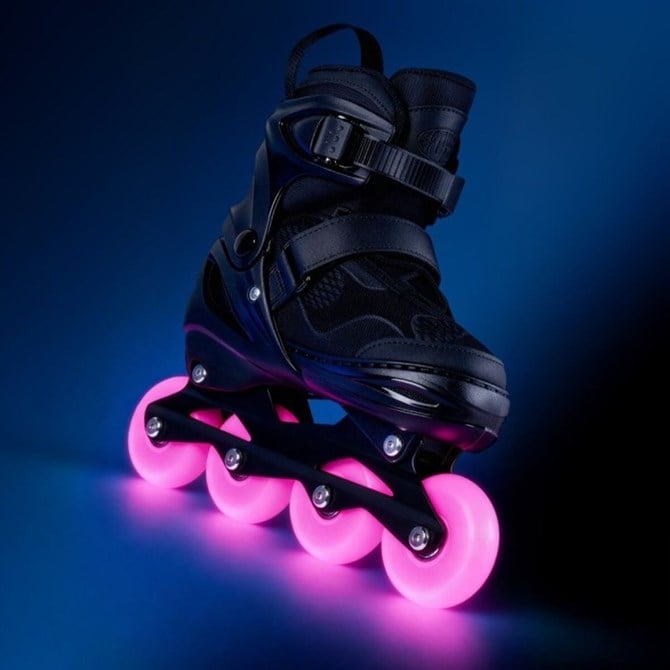 skrituļslidas firefly roller skates 39 42 bk pk spo 946366