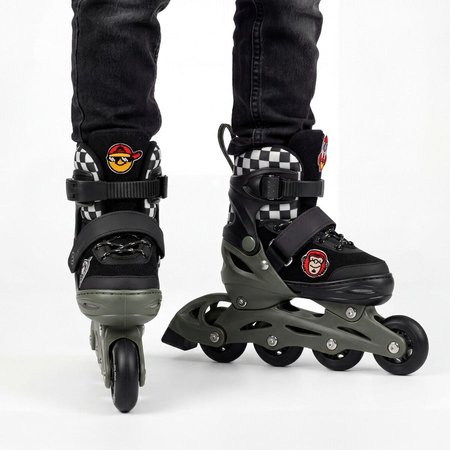 Spokey POPPY Roller skates 27-30 GN