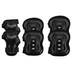 skrituļslidas shield prtoective set m bk spo 946547