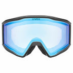 slēpošanas brilles uvex blast fm , black matt dl blue on yellow clear uv5501822330 www.fans.lv 1