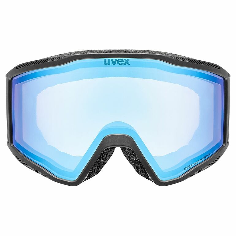 slēpošanas brilles uvex blast fm , black matt dl blue on yellow clear uv5501822330 www.fans.lv 1
