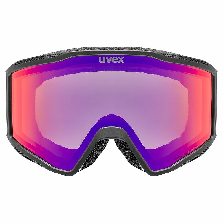 slēpošanas brilles uvex blast fm , black matt dl ruby on green clear uv5501822130 www.fans.lv 1