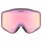 slēpošanas brilles uvex blast fm , plum matt dl purple on orange clea www.fans.lv 1