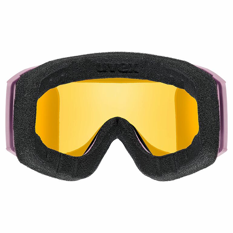 slēpošanas brilles uvex blast fm , plum matt dl purple on orange clea www.fans.lv 2