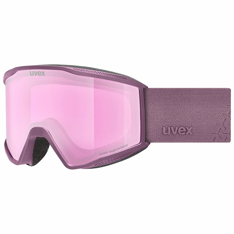 slēpošanas brilles uvex blast fm , plum matt dl purple on orange clea www.fans.lv