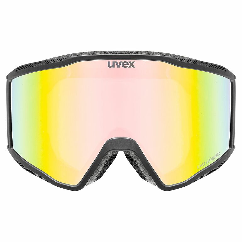 uvex blast V, black matt dl/rainbow-clear S1-3