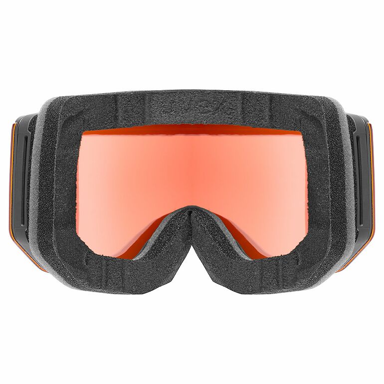 slēpošanas brilles uvex lace attract fm black matt dl opal orange s2 www.fans.lv 2