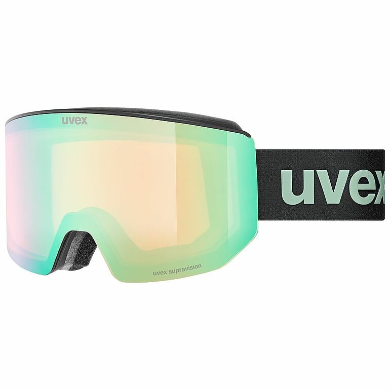 slēpošanas brilles uvex lace attract fm black matt dl opal orange s2 www.fans.lv
