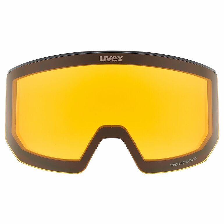 uvex lace ATTRACT FM, black matt dl/red-orange