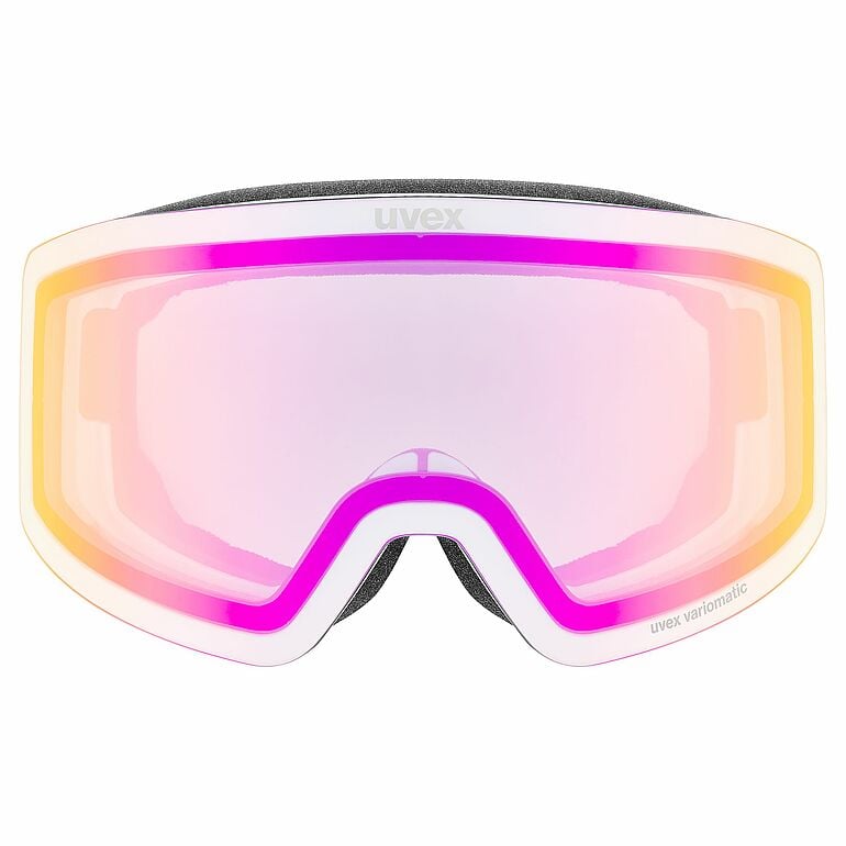 slēpošanas brilles uvex provoqe v white matt dl pink clear s0 2 www.fans.lv 1