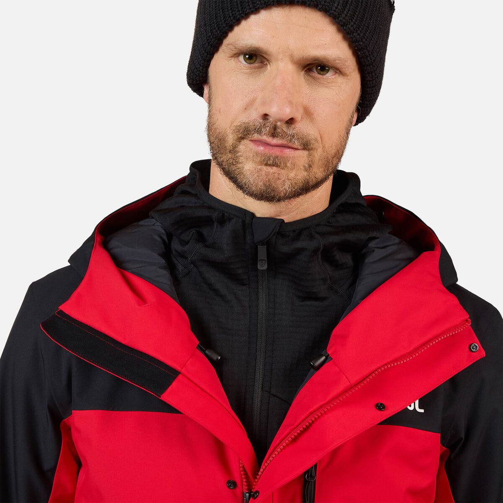 rossignol velika insulated jkt red