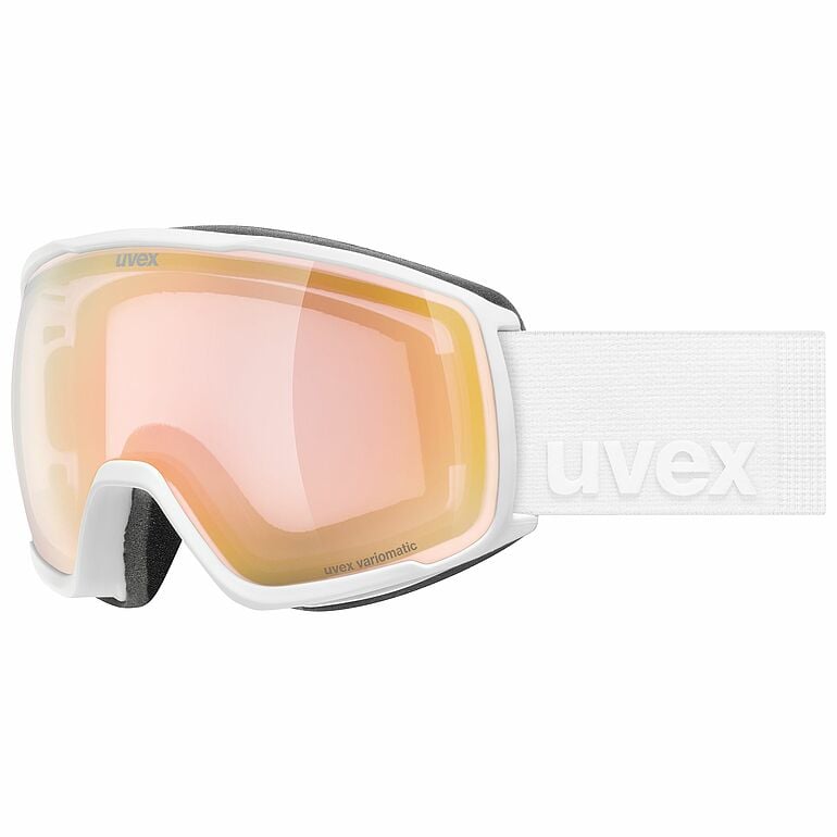 slēpošans brilles uvex victorious s v white matt dl rose clear s1 3 www.fans.lv
