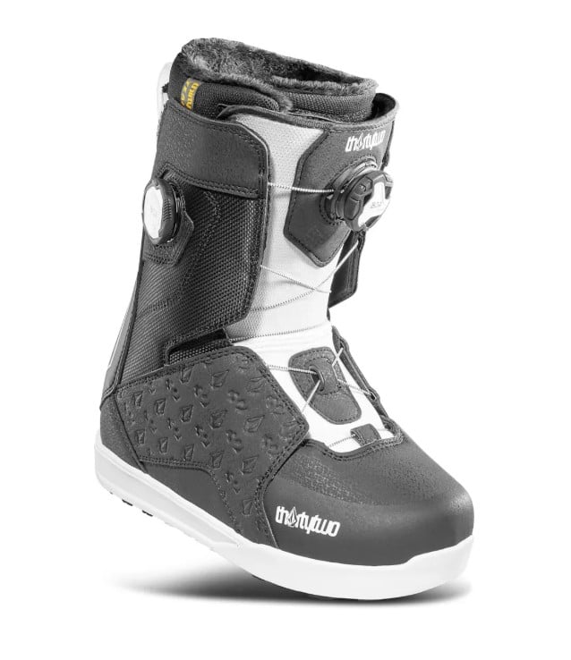 32 womens lashed double boa® x volcom snowboard boots
