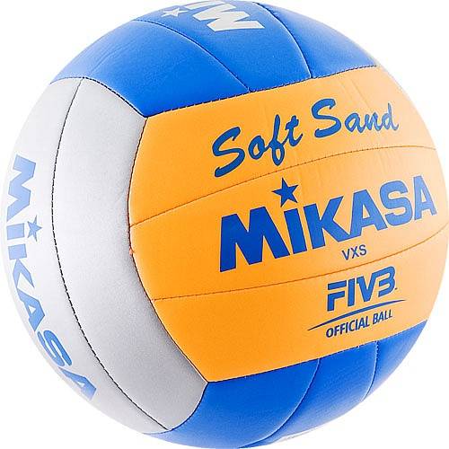 Soft Sand Beach Volleyball, Orange Blue M Vxs 02