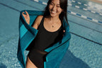 Speedo Speedo Border Towel, Ocean Depths/Mystic