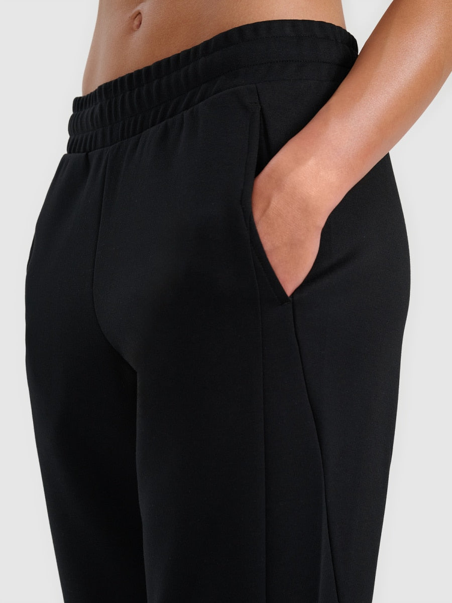 sporta bikses trousers deep black 4f waw25ttrof1456 20s 1