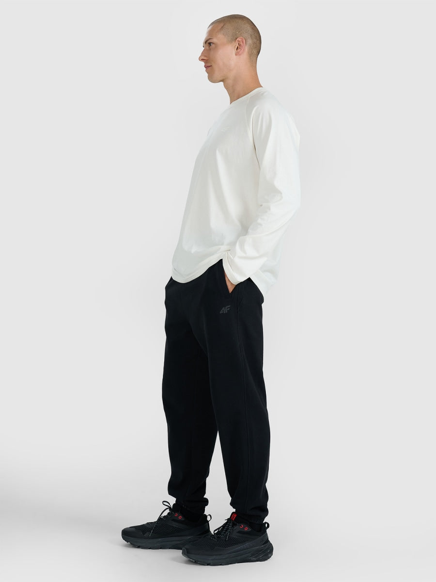 sporta bikses trousers deep black 4f waw25ttrom1234 20s