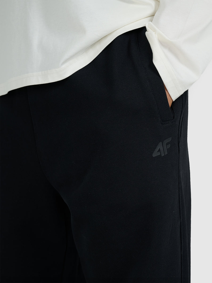 4F TROUSERS, DEEP BLACK/1234