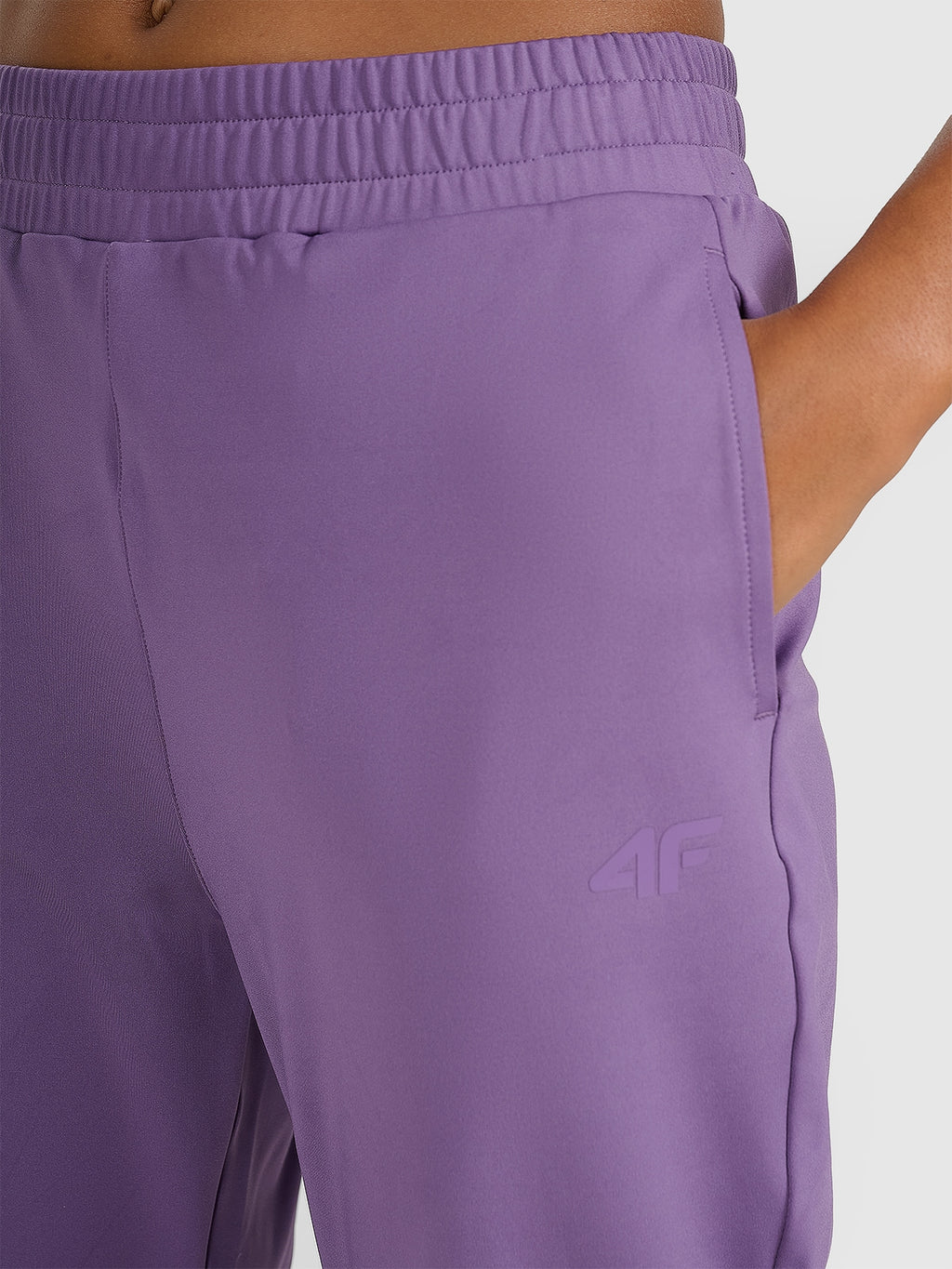 sporta bikses trousers fnk dark pink 4f waw25tftrf0934 53s 1
