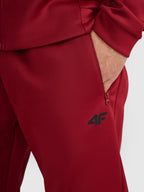 sporta bikses trousers fnk dark red 4f waw25tftrm0936 61s 1