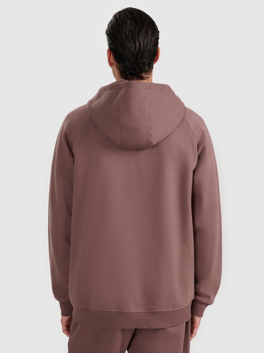 sporta džemperis sweatshirt dark brown 4f waw25tswsm1946 80s 4