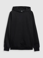 sporta džemperis sweatshirt deep black 4f waw25tswsm1946 20s 4