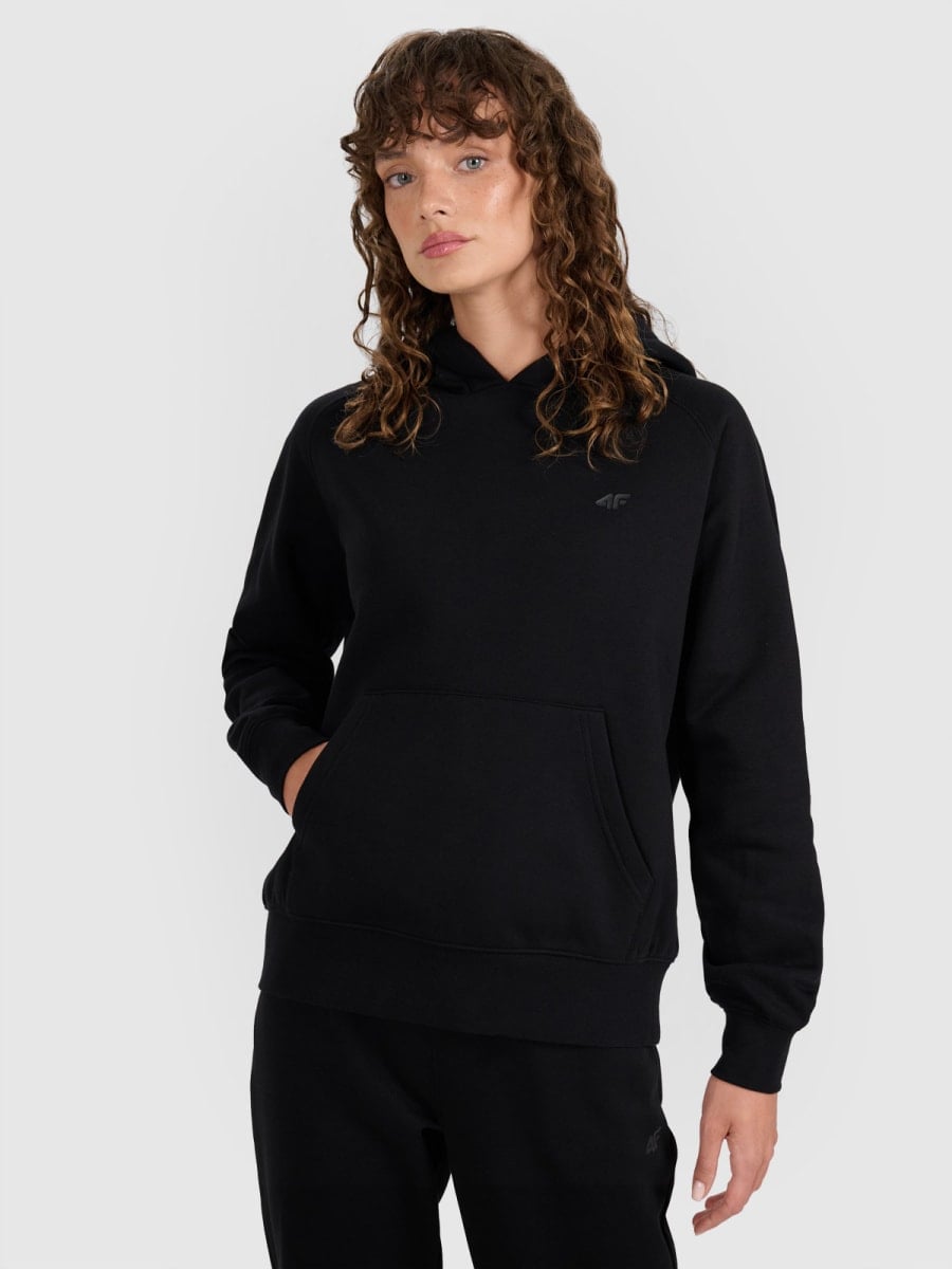 sporta džemperis sweatshirt deep black 4f wmm00tswsf1764 20s