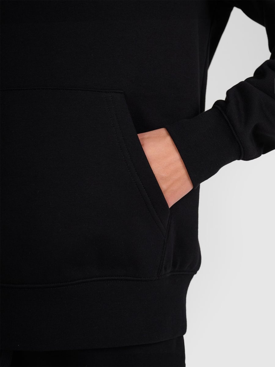 sporta džemperis sweatshirt deep black 4f wmm00tswsf1764 20s 2