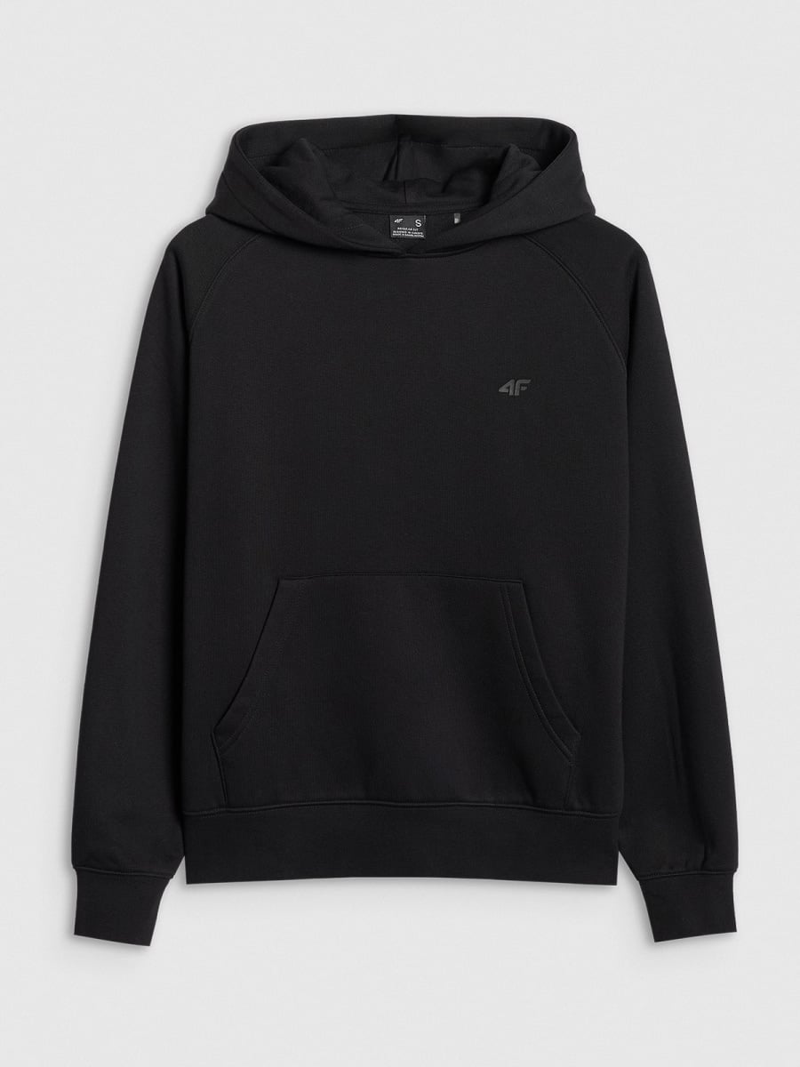 sporta džemperis sweatshirt deep black 4f wmm00tswsf1764 20s 4